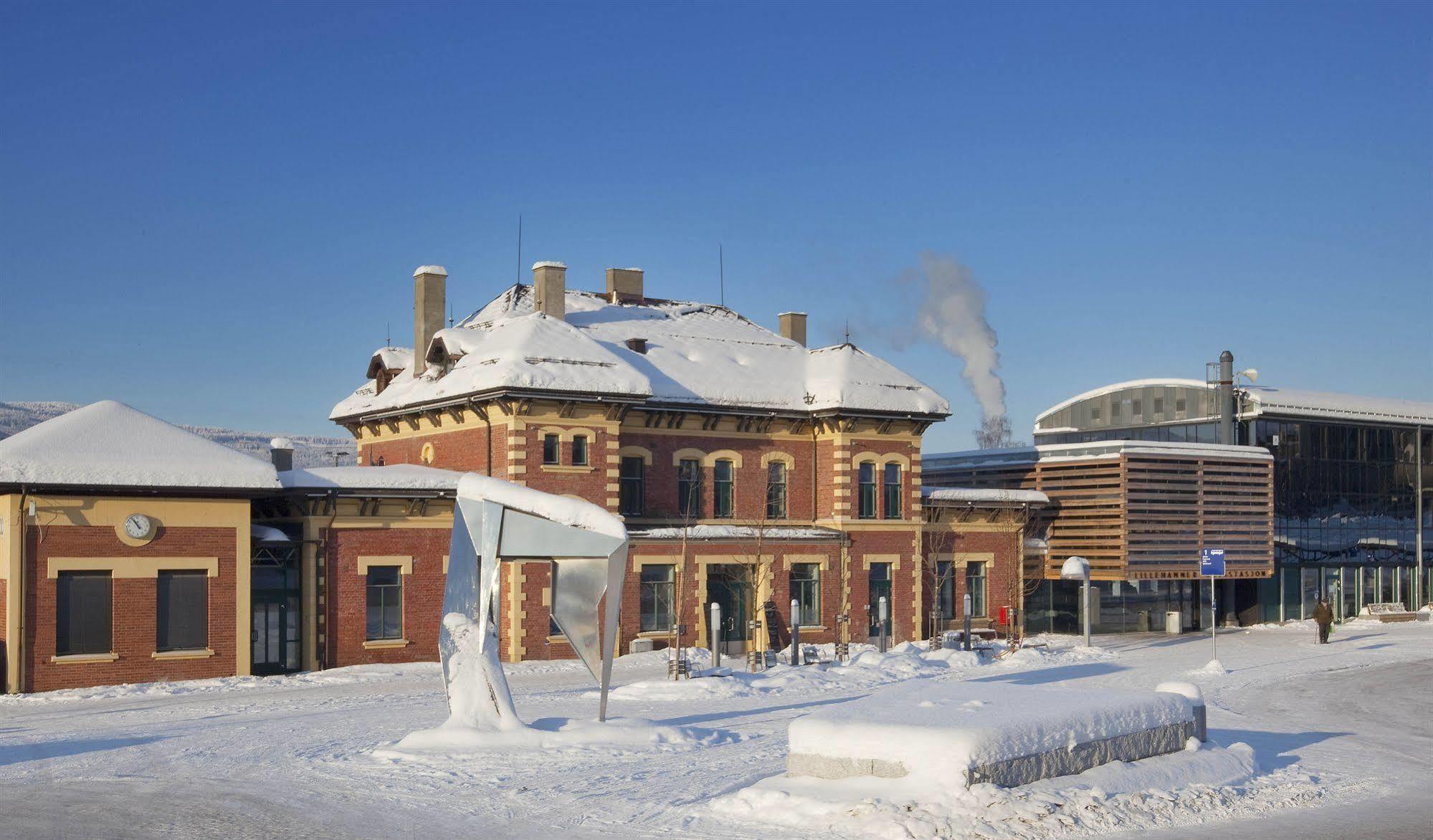 Lillehammer Stasjonen Hotel Buitenkant foto